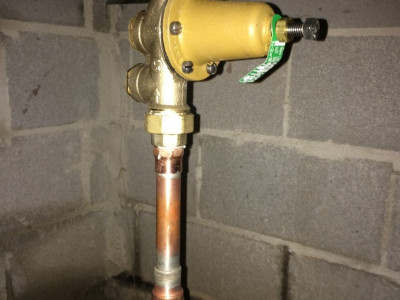 A pressure reducing valve replacement